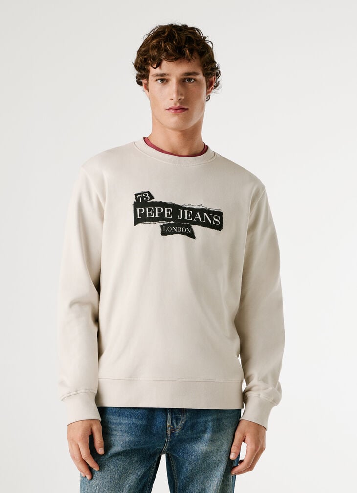 Pepe Jeans Regular Fit Crew Neck Sweatshirt