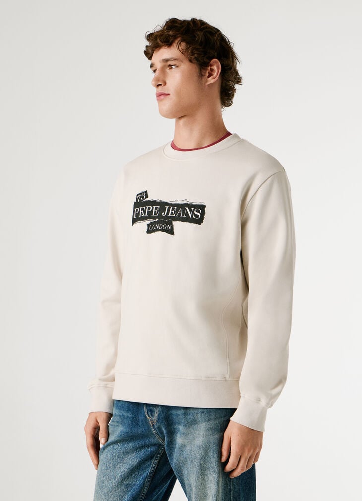 Pepe Jeans Regular Fit Crew Neck Sweatshirt