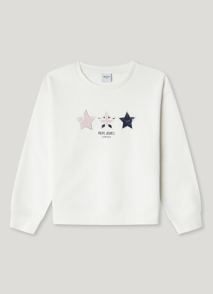 Pepe Jeans regular fit crew neck sweatshirt