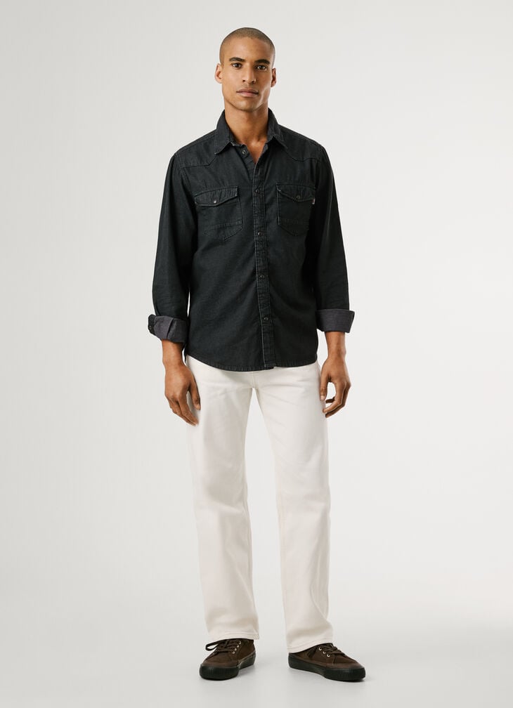 Pepe Jeans Regular Fit Denim Shirt