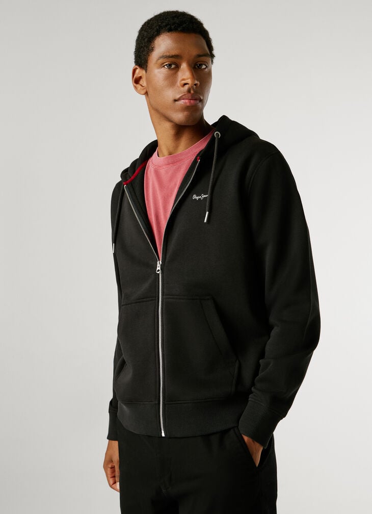 Pepe Jeans regular fit full zip hoodie