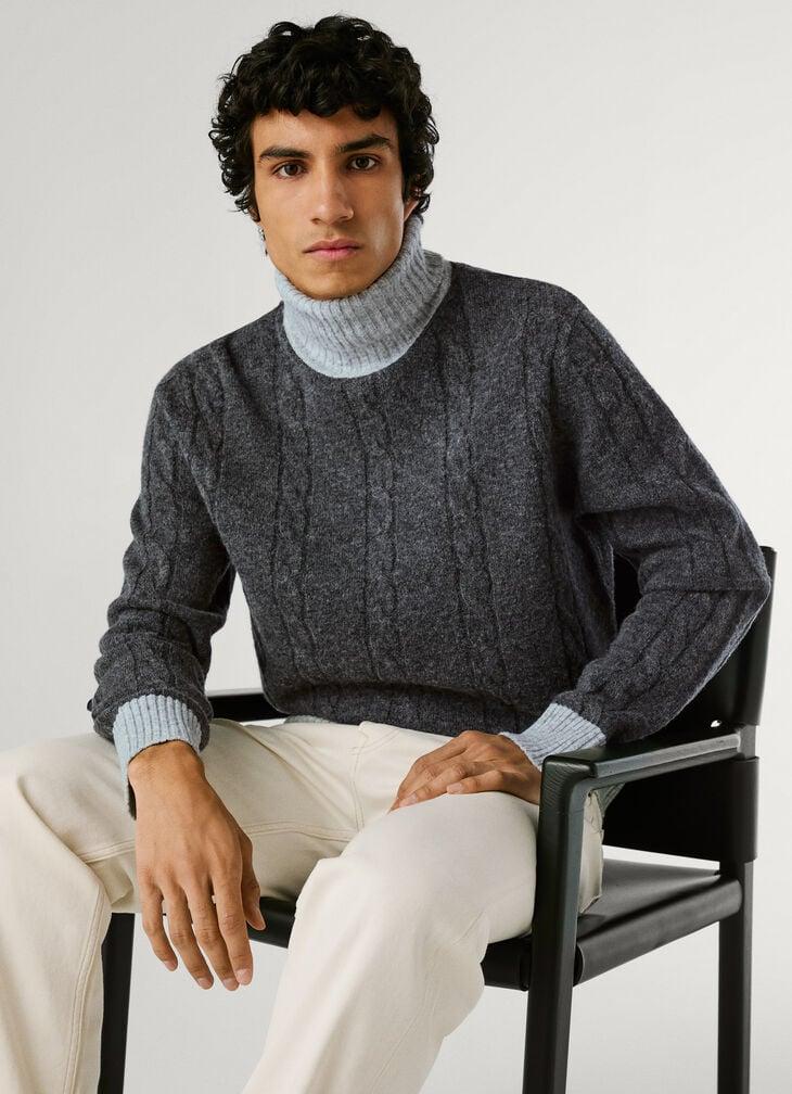 Pepe Jeans regular fit high neck jumper