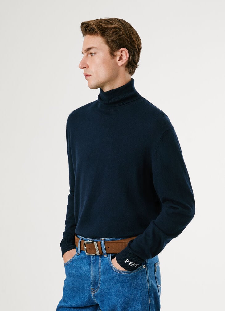 Pepe Jeans Regular Fit High Neck Jumper