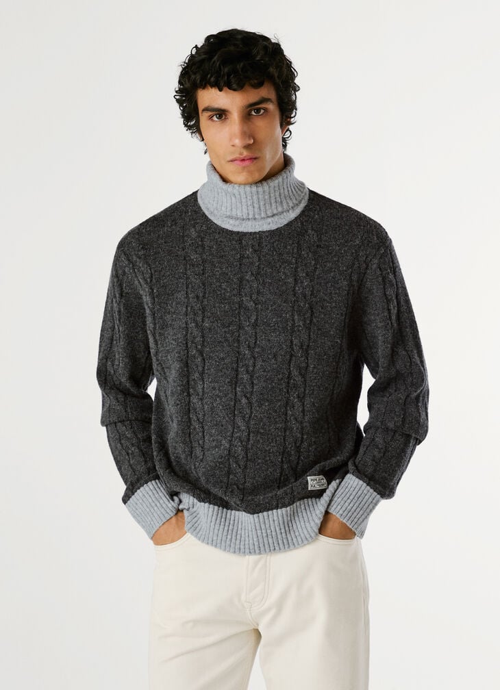 Pepe Jeans Regular Fit High Neck Jumper
