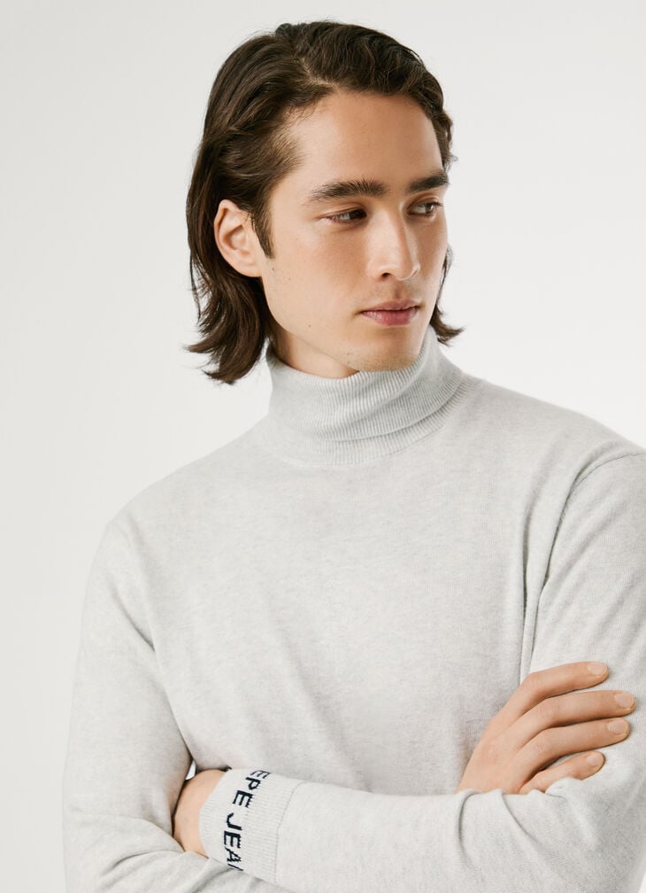Pepe Jeans regular fit high neck jumper