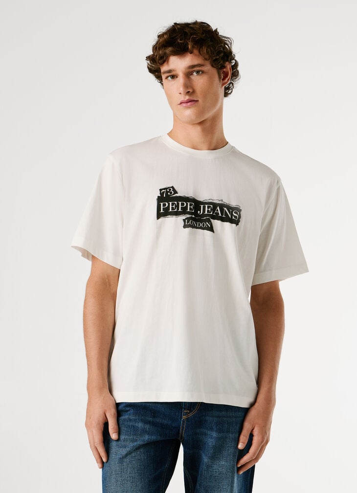 Pepe Jeans Regular Fit Logo Print T-shirt