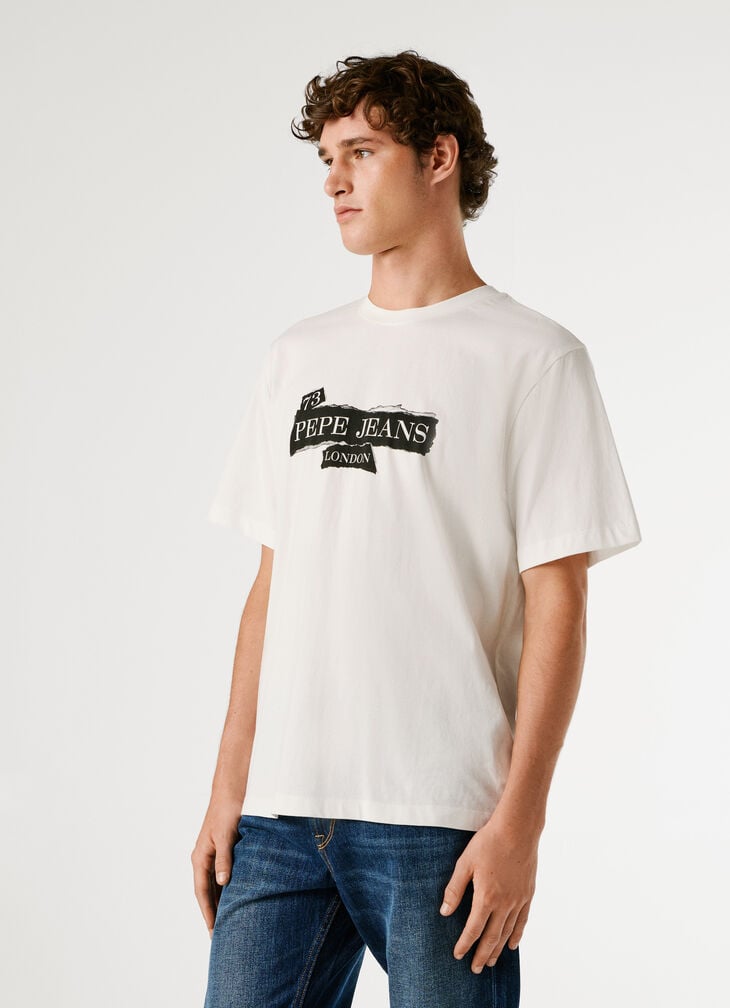 Pepe Jeans Regular Fit Logo Print T-shirt