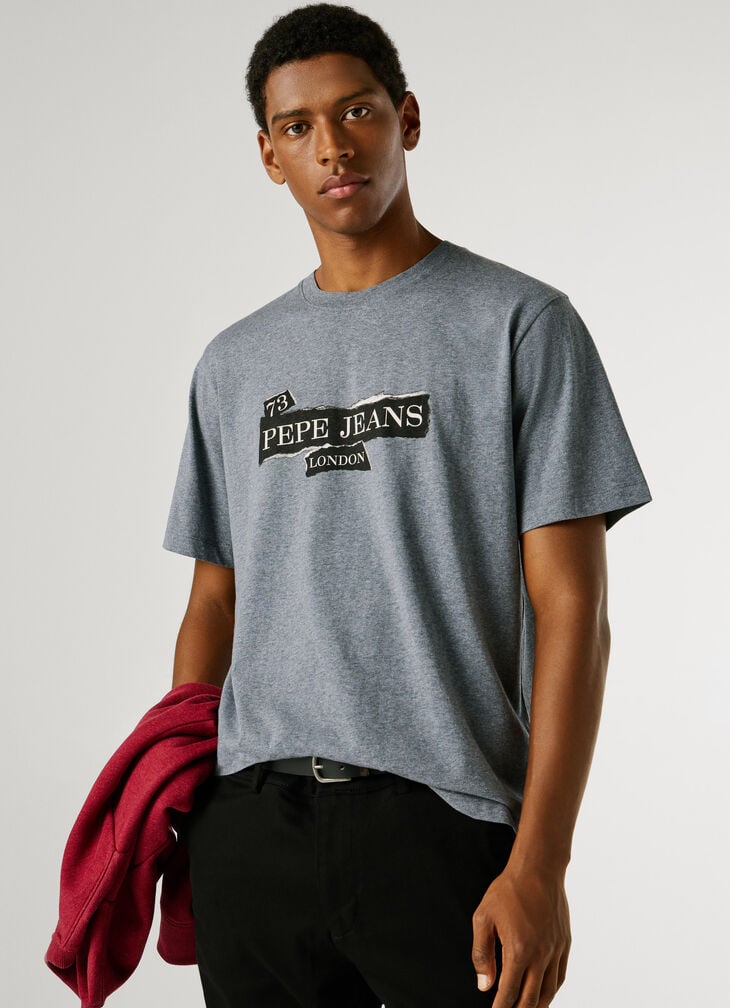 Pepe Jeans regular fit logo print t-shirt