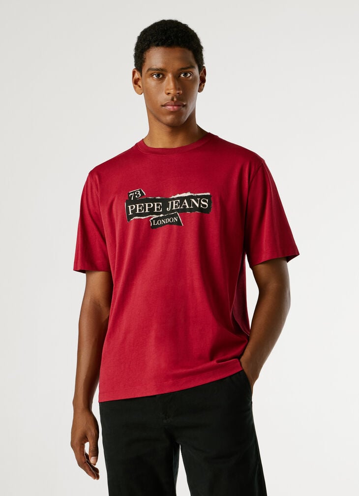 Pepe Jeans Regular Fit Logo Print T-shirt