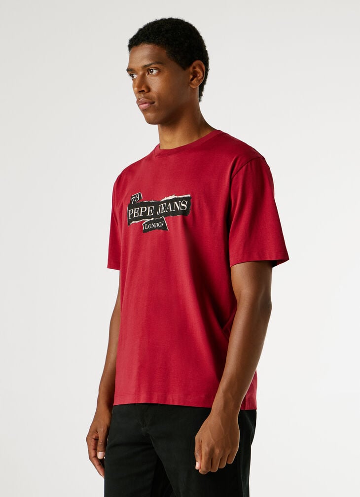 Pepe Jeans Regular Fit Logo Print T-shirt