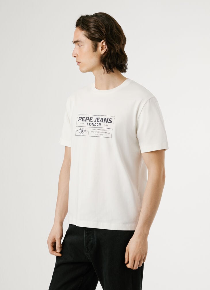 Pepe Jeans Regular Fit Logo Print T-shirt