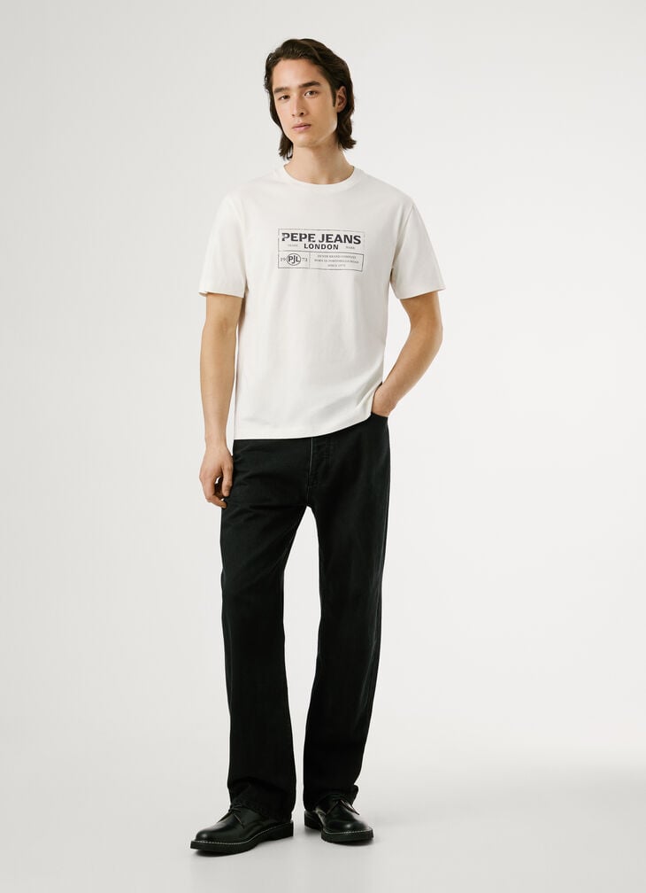 Pepe Jeans Regular Fit Logo Print T-shirt