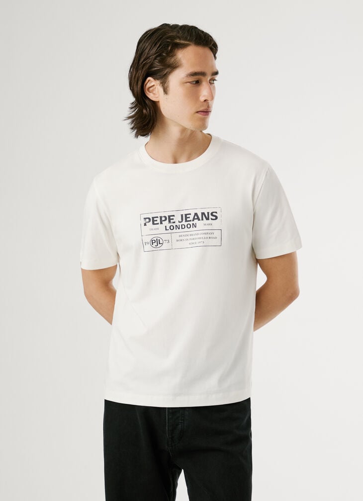 Pepe Jeans Regular Fit Logo Print T-shirt
