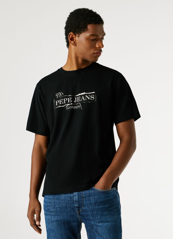 Pepe Jeans Regular Fit Logo Print T-shirt