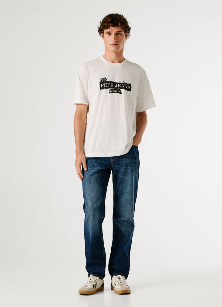 Pepe Jeans Regular Fit Logo Print T-shirt