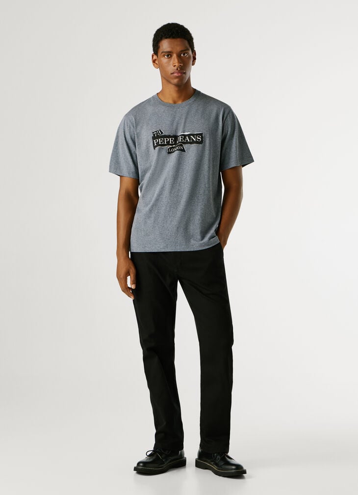 Pepe Jeans Regular Fit Logo Print T-shirt