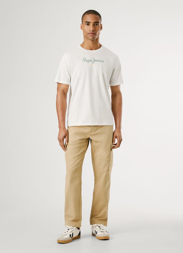 Pepe Jeans Regular Fit Logo Print T-shirt