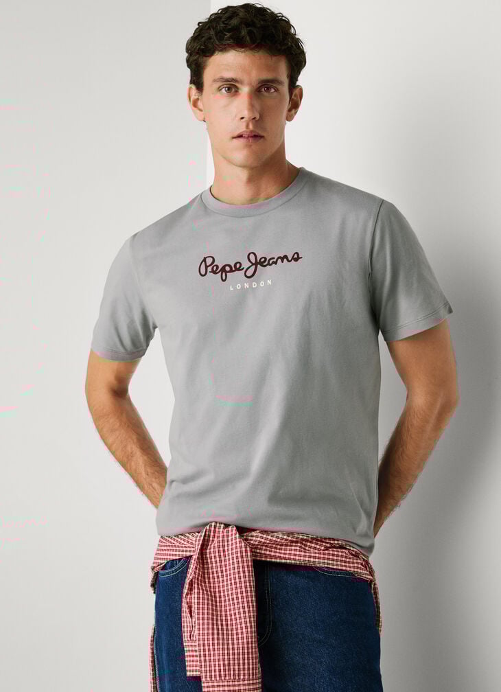 Pepe Jeans regular fit logo print t-shirt