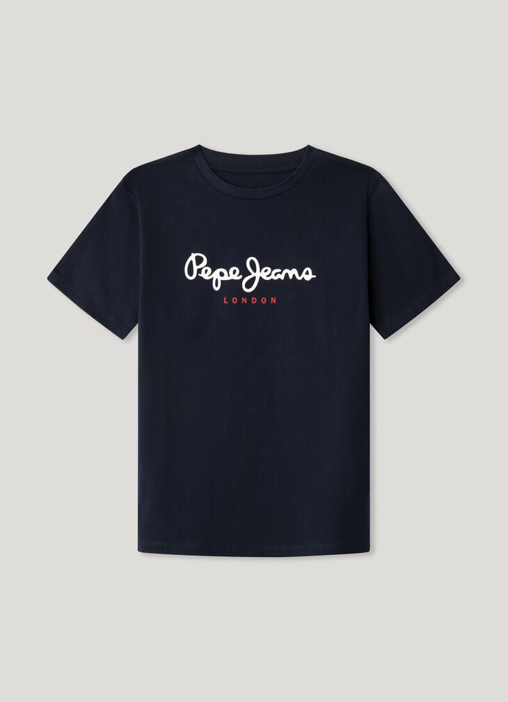 Pepe Jeans regular fit logo print t-shirt