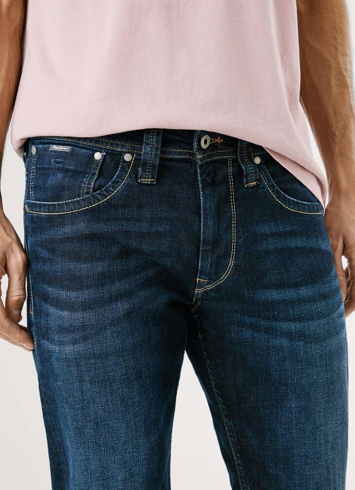Pepe Jeans Regular Fit Mid-rise Jeans - Cash