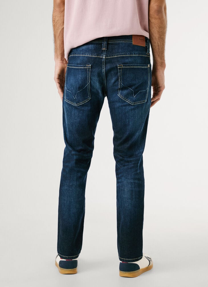 Pepe Jeans Regular Fit Mid-rise Jeans - Cash