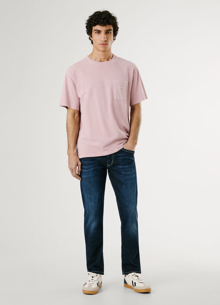 Pepe Jeans regular fit mid-rise jeans - cash