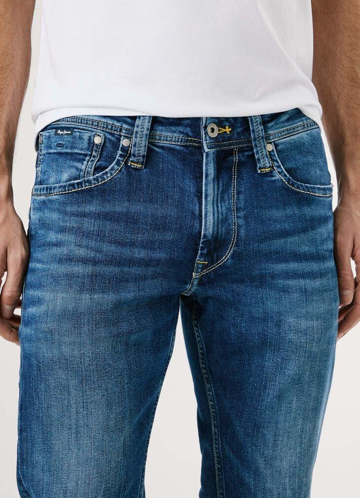 Pepe Jeans Regular Fit Mid-rise Jeans - Cash