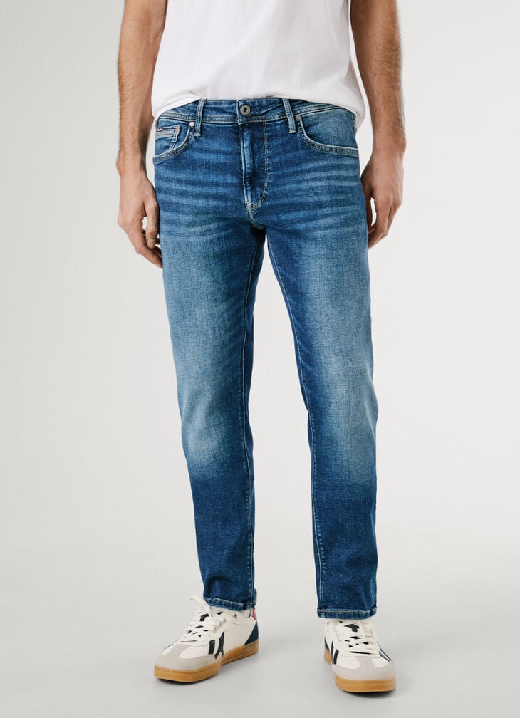 Pepe Jeans Regular Fit Mid-rise Jeans - Stanley