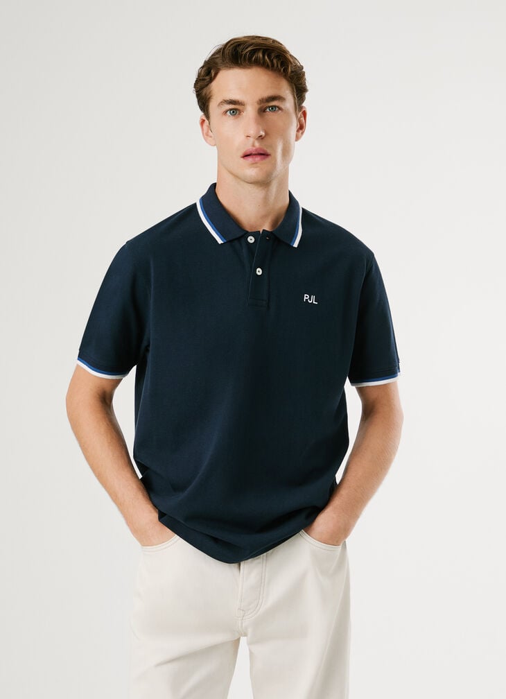 Pepe Jeans regular fit polo with embroidered logo