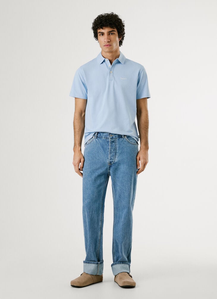 Pepe Jeans Regular Fit Polo With Embroidered Logo
