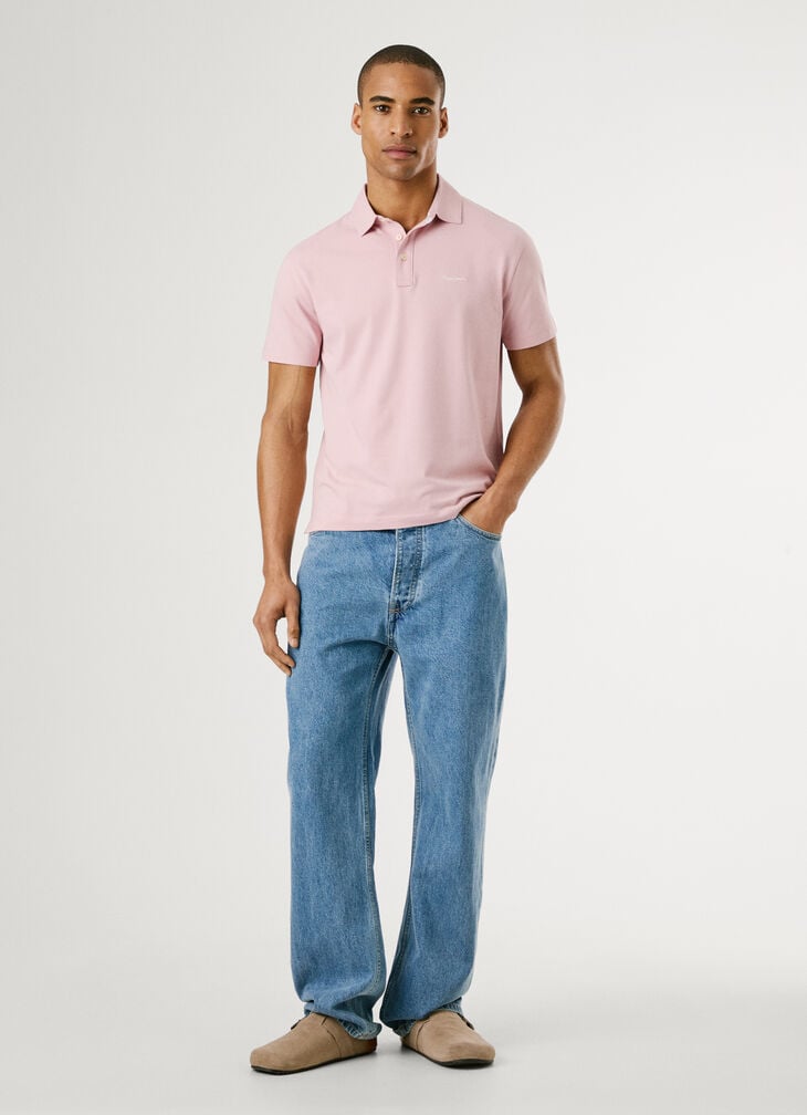 Pepe Jeans Regular Fit Polo With Embroidered Logo