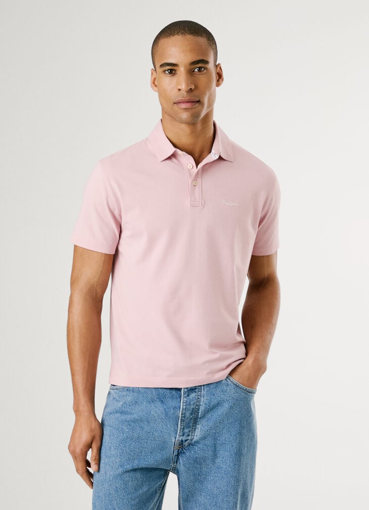 Pepe Jeans Regular Fit Polo With Embroidered Logo
