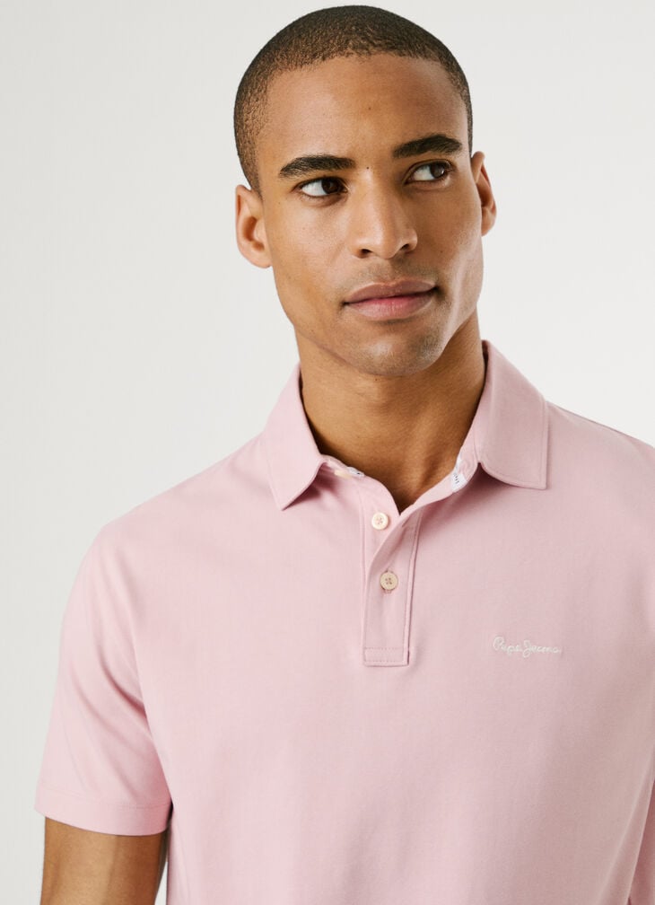 Pepe Jeans Regular Fit Polo With Embroidered Logo