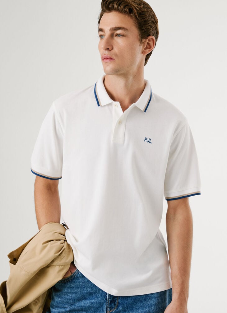 Pepe Jeans regular fit polo with embroidered logo