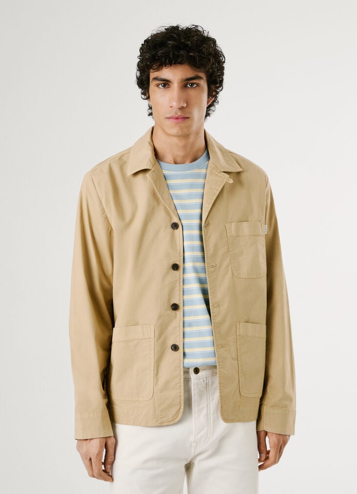 Pepe Jeans Regular Fit Poplin Overshirt