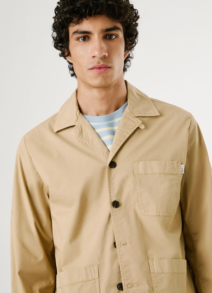 Pepe Jeans Regular Fit Poplin Overshirt