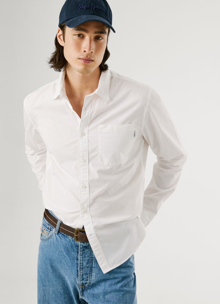 Pepe Jeans regular fit poplin shirt