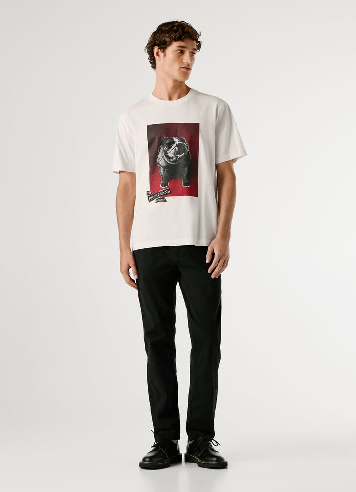 Pepe Jeans Regular Fit Printed Graphic T-shirt