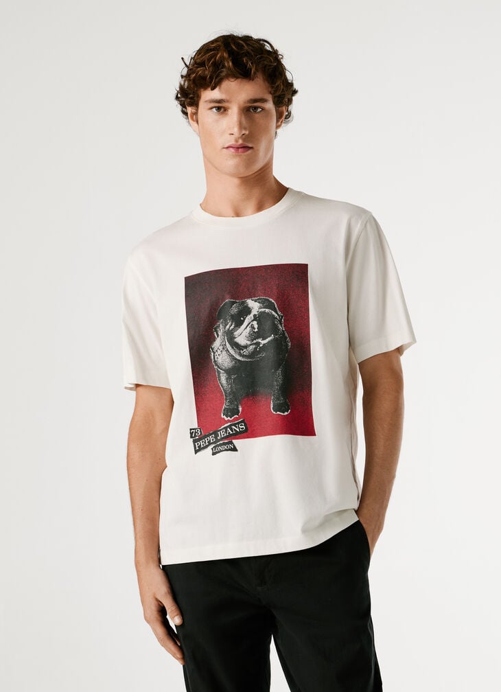 Pepe Jeans Regular Fit Printed Graphic T-shirt