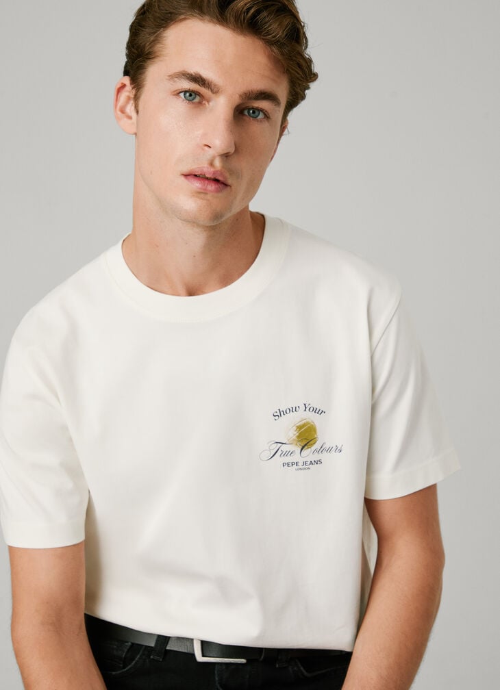 Pepe Jeans regular fit printed graphic t-shirt