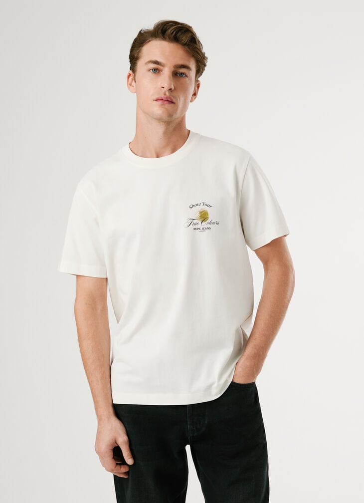 Pepe Jeans Regular Fit Printed Graphic T-shirt