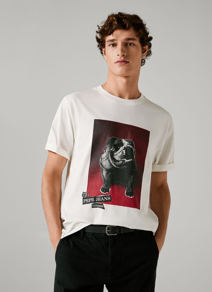 Pepe Jeans regular fit printed graphic t-shirt