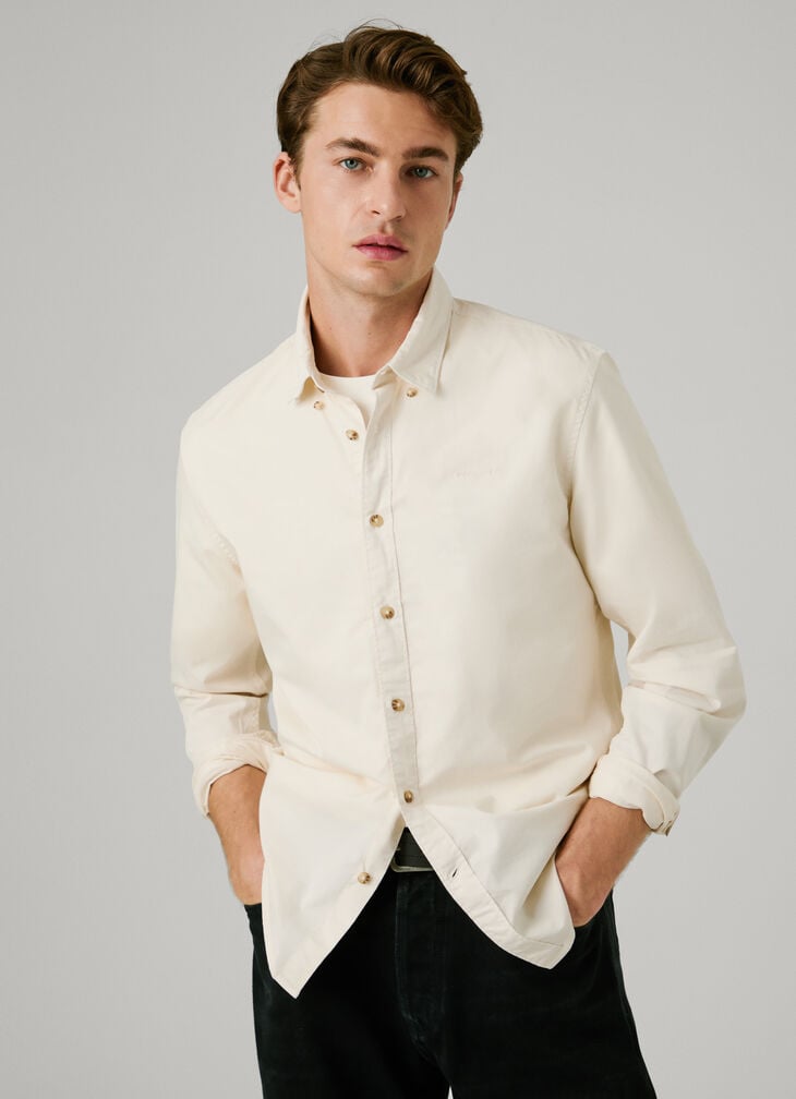 Pepe Jeans regular fit twill shirt