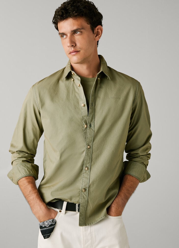 Pepe Jeans regular fit twill shirt