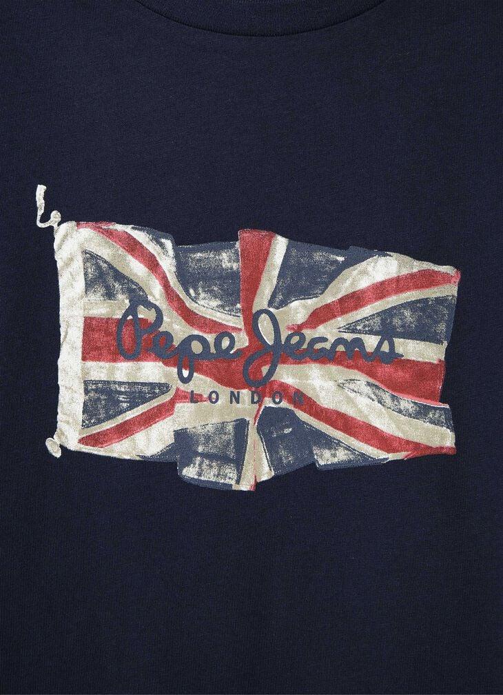 Pepe Jeans Regular Fit Union Jack T-shirt