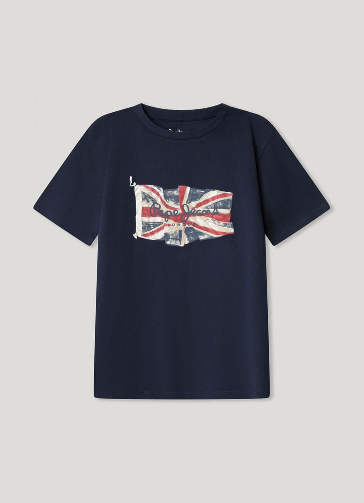 Pepe Jeans regular fit union jack t-shirt