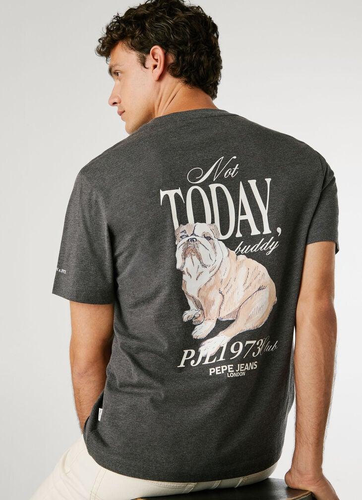 Pepe Jeans relaxed fit back print t-shirt