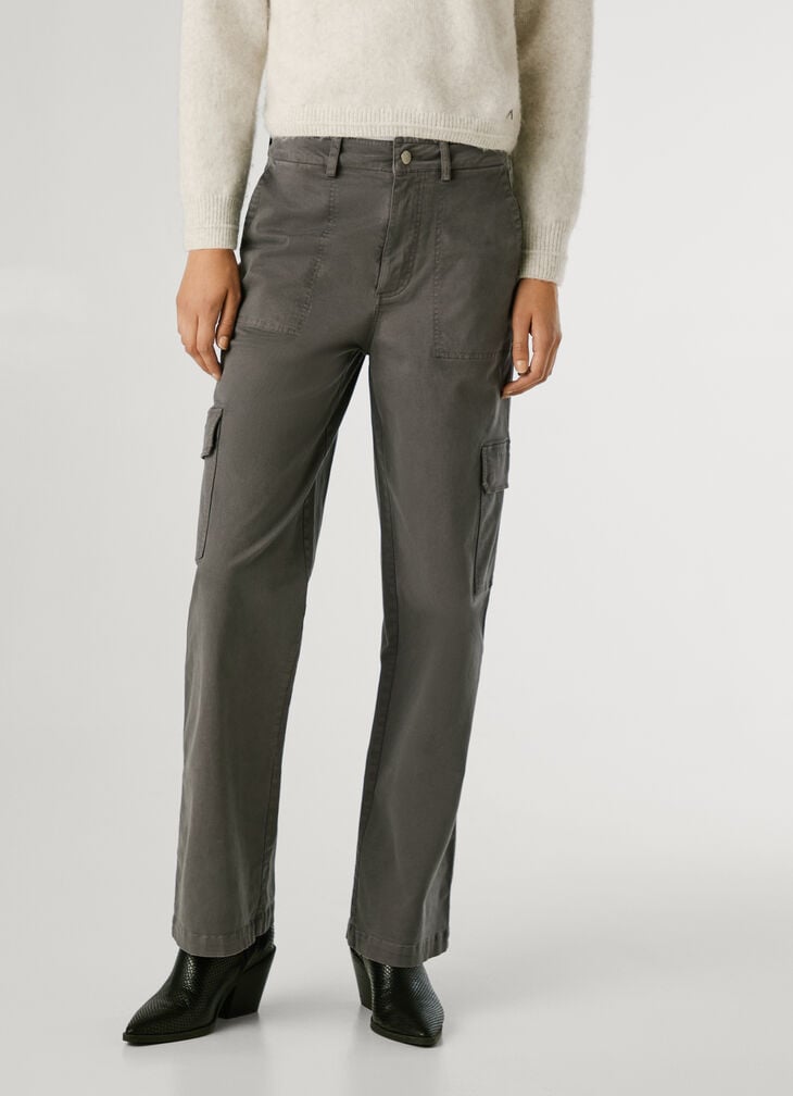 Pepe Jeans Relaxed Fit Cargo Trousers