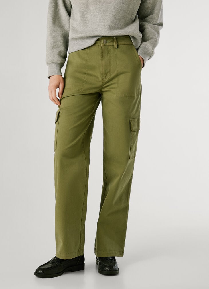 Pepe Jeans Relaxed Fit Cargo Trousers