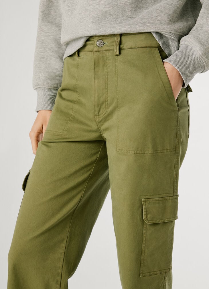Pepe Jeans Relaxed Fit Cargo Trousers